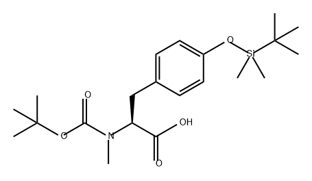 L-Tyrosine, N-[(1,1-dimethylethoxy)carbonyl]-O-[(1,1-dimethylethyl)dimethylsilyl]-N-methyl-