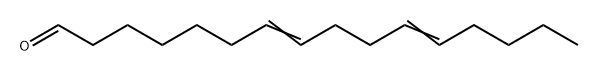 7,11-Hexadecadienal Struktur