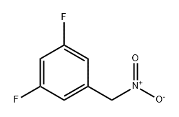 Benzene, 1,3-difluoro-5-(nitromethyl)- Struktur