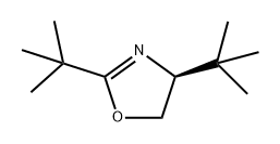 Oxazole, 2,4-bis(1,1-dimethylethyl)-4,5-dihydro-, (4S)- Struktur