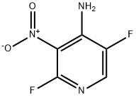 4-Pyridinamine, 2,5-difluoro-3-nitro- Struktur