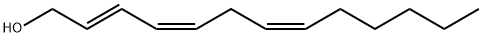 2,4,7-Tridecatrien-1-ol, (2E,4Z,7Z)- Struktur