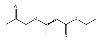 2-Butenoic acid, 3-(2-oxopropoxy)-, ethyl ester