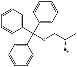 2-Propanol, 1-(triphenylmethoxy)-, (2S)- Struktur