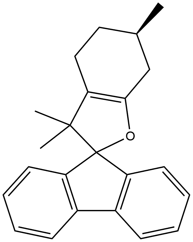 Spiro[benzofuran-2(3H),9'-[9H]fluorene], 4,5,6,7-tetrahydro-3,3,6-trimethyl-, (R)- (9CI)