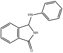 3-Anilino-1-isoindolinone Struktur