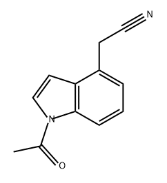 1H-Indole-4-acetonitrile, 1-acetyl-