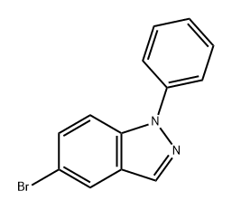 1H-Indazole, 5-bromo-1-phenyl- Struktur