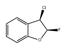 Benzofuran, 3-chloro-2-fluoro-2,3-dihydro-, cis- (9CI)