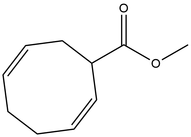 methyl (2Z,6Z)-cycloocta-2,6-diene-1-carboxylate Struktur