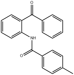 N-(2-Benzoylphenyl)-4-methylbenzamide Struktur