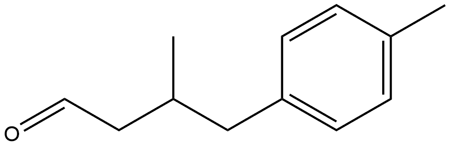 Benzenebutanal, β,4-dimethyl-