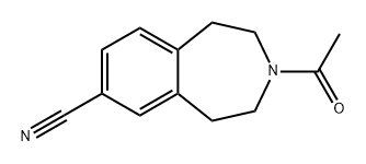 1H-3-Benzazepine-7-carbonitrile, 3-acetyl-2,3,4,5-tetrahydro-