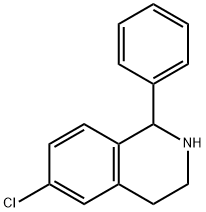 6-Chloro-1-phenyl-1,2,3,4-tetrahydroisoquinoline Struktur