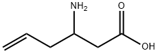 5-Hexenoic acid, 3-amino- Struktur