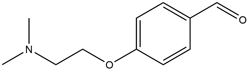 Benzaldehyde, 4-[2-(dimethylamino)ethoxy]-, (E)- (9CI)