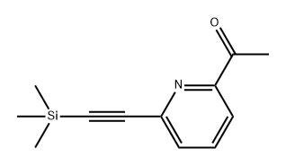 Ethanone, 1-[6-[2-(trimethylsilyl)ethynyl]-2-pyridinyl]-