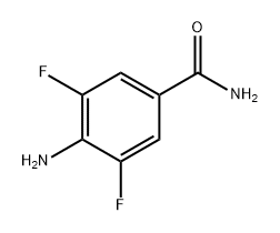 Benzamide, 4-amino-3,5-difluoro- Struktur