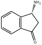 1H-Inden-1-one, 3-amino-2,3-dihydro-, (3R)- Struktur