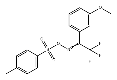 Ethanone, 2,2,2-trifluoro-1-(3-methoxyphenyl)-, O-[(4-methylphenyl)sulfonyl]oxime