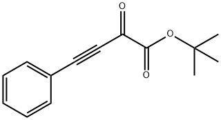 3-Butynoic acid, 2-oxo-4-phenyl-, 1,1-dimethylethyl ester Struktur