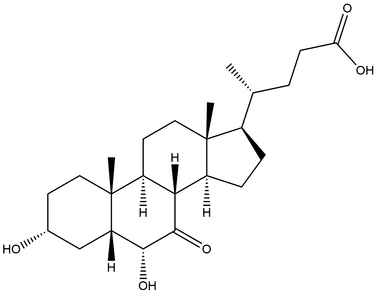 (3α,5β,6α)-3,6-Dihydroxy-7-oxo-cholan-24-oic Acid