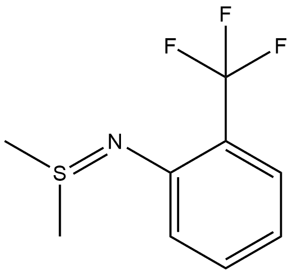 Benzenamine, N-(dimethyl-λ4-sulfanylidene)-2-(trifluoromethyl)-