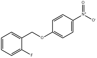 Benzene, 1-fluoro-2-[(4-nitrophenoxy)methyl]- Struktur