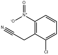 2-(2-chloro-6-nitrophenyl)acetonitrile Struktur