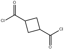 1,3-Cyclobutanedicarbonyl dichloride (9CI) Struktur