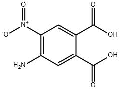 1,2-Benzenedicarboxylic acid, 4-amino-5-nitro- Struktur