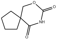 7-Oxa-9-azaspiro[4.5]decane-8,10-dione Struktur