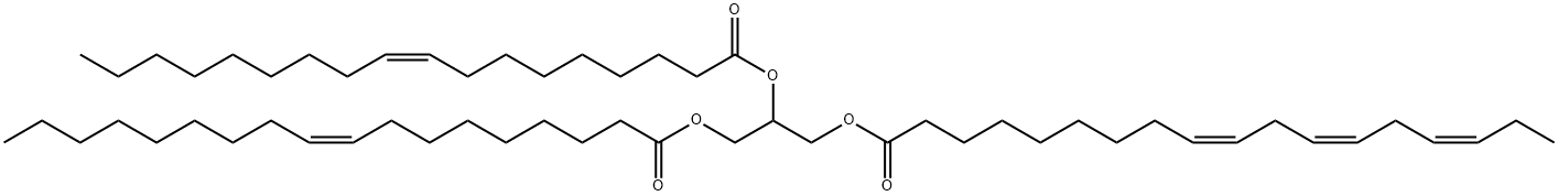 1,2-Dioleoyl-3-α-Linolenoyl-rac-glycerol Struktur