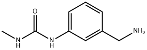 Urea, N-[3-(aminomethyl)phenyl]-N'-methyl- Struktur