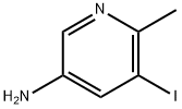 3-Pyridinamine, 5-iodo-6-methyl- Struktur