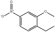 Benzene, 1-ethyl-2-methoxy-4-nitro- Struktur