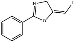 Oxazole, 4,5-dihydro-5-(iodomethylene)-2-phenyl-, (E)- (9CI)