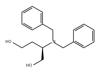 1,4-Butanediol, 2-[bis(phenylmethyl)amino]-, (2R)-