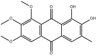 9,10-Anthracenedione, 1,2-dihydroxy-6,7,8-trimethoxy-3-methyl-