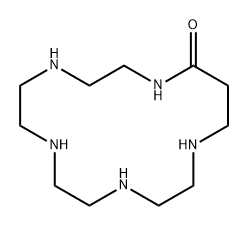 1,4,7,10,13-Pentaazacyclohexadecan-14-one Struktur