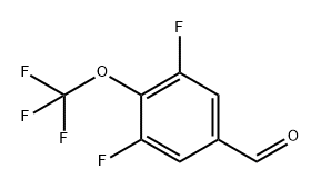 Benzaldehyde, 3,5-difluoro-4-(trifluoromethoxy)- Struktur