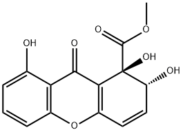 Globosuxanthone A Struktur