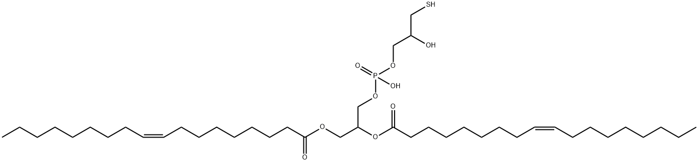 dioleoylphosphatidylthioglycerol Struktur