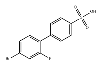 [1,1'-Biphenyl]-4-sulfonic acid, 4'-bromo-2'-fluoro-