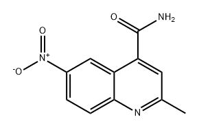 4-Quinolinecarboxamide, 2-methyl-6-nitro-