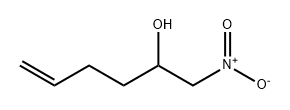 5-Hexen-2-ol, 1-nitro- Struktur