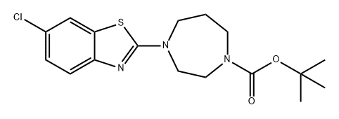 1H-1,4-Diazepine-1-carboxylic acid, 4-(6-chloro-2-benzothiazolyl)hexahydro-, 1,1-dimethylethyl ester