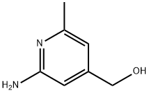 4-Pyridinemethanol, 2-amino-6-methyl- Struktur