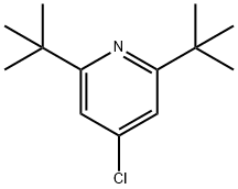 Pyridine, 4-chloro-2,6-bis(1,1-dimethylethyl)- Struktur