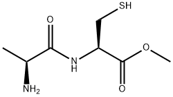 L-Cysteine, L-alanyl-, methyl ester Struktur